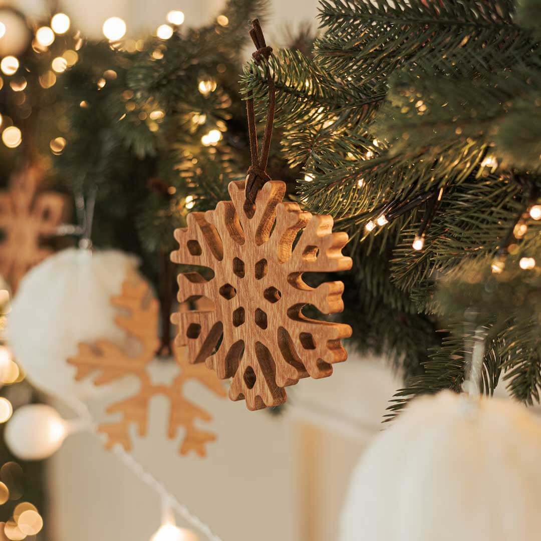 Christmas Tree Ornaments for Festive Decoration Set of 8