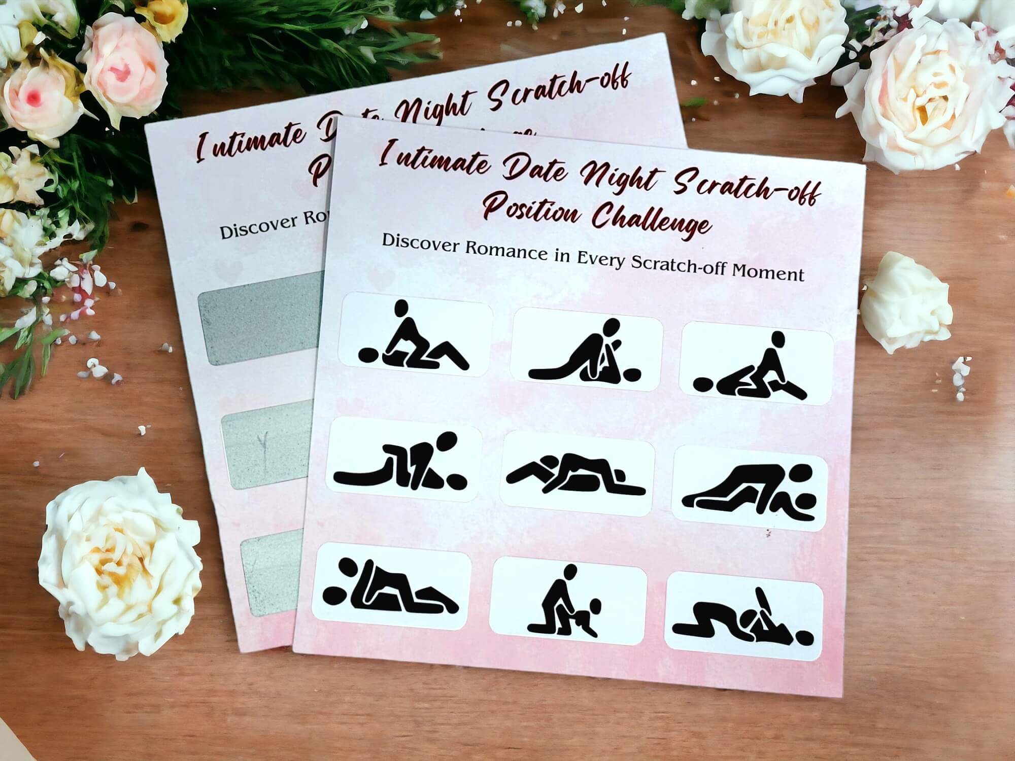 Intimate Passion Play Scratch Off Card Combo For Couple