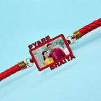 Pyare Bhaiya Personalized Photo Rakhi for Brother