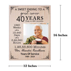 photo frame for retirement