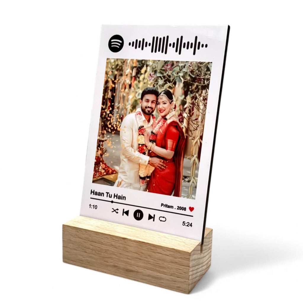 Personalized Spotify Frame With Photo