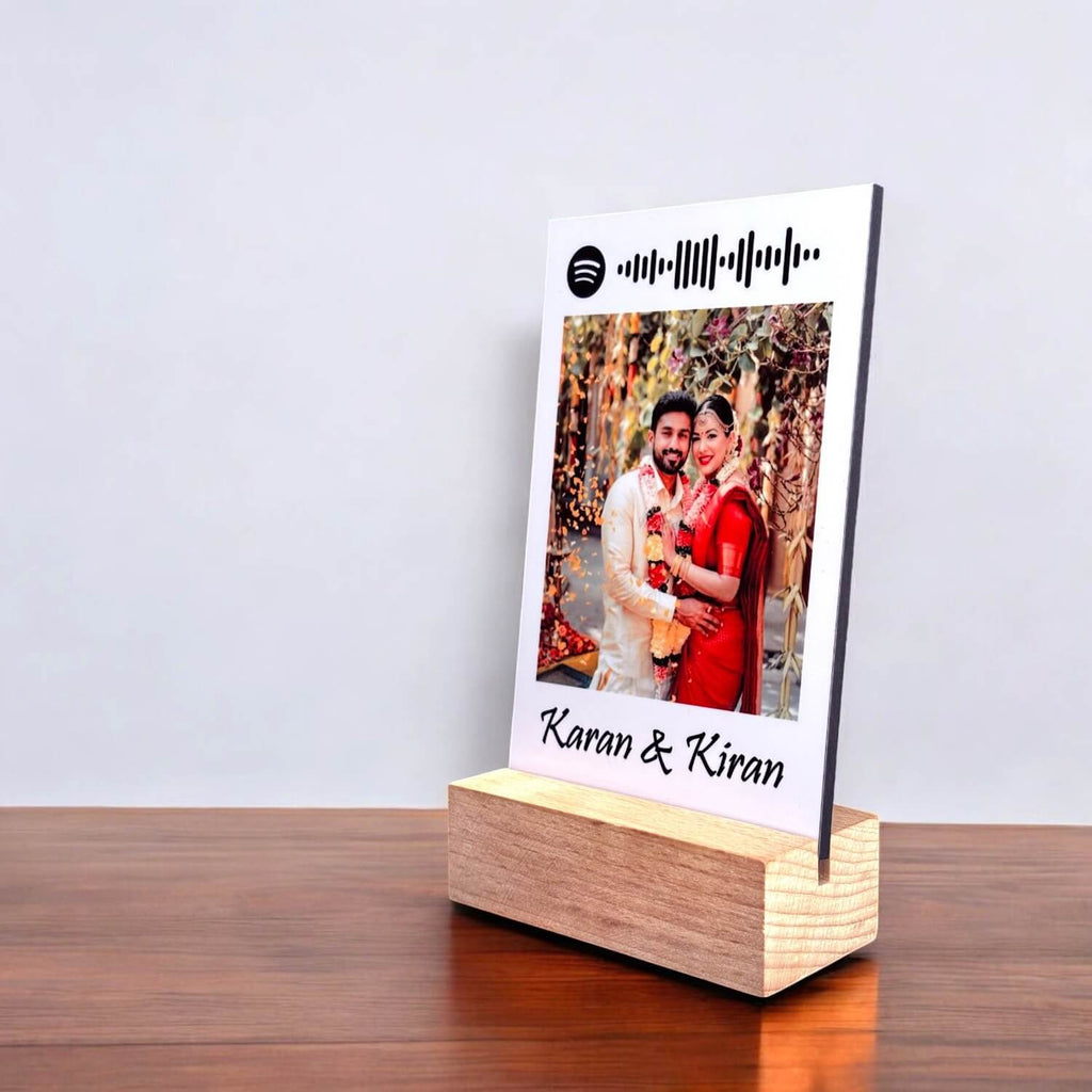 Personalized Spotify Frame for Couples