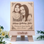sister birthday frame