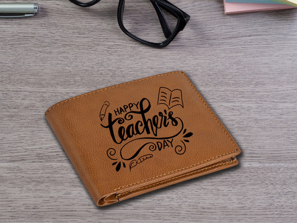 Personalized Croc Men’s Wallet Gift For Teacher