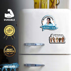Personalized Women's Day Fridge Magnet Set of 2