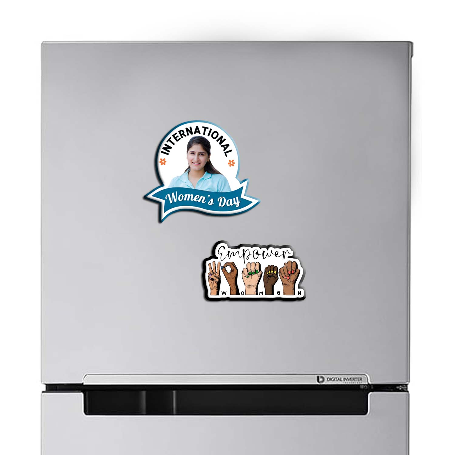 Personalized Women's Day Fridge Magnet Set of 2