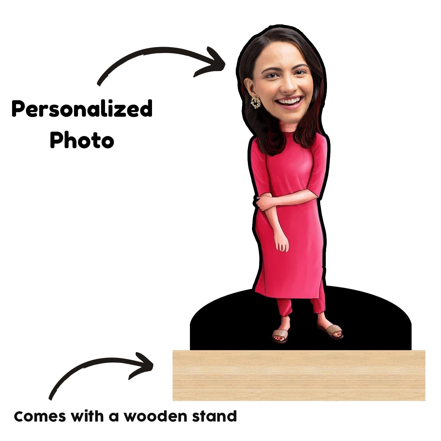 Personalized Caricature Gift For Wife on Birthday & Anniversary