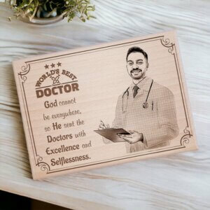 Personalized Wooden Photo Frame – Custom Eng...