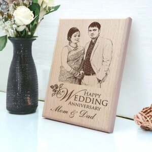 Customized Wooden Frame For Mom And Dad’s An...