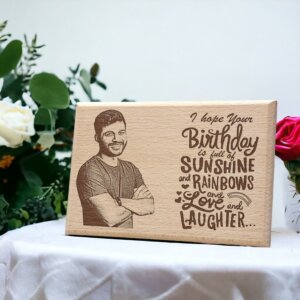 Personalized Engraved Wooden Frame Birthday Gifts ...