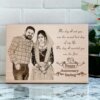 Couple Wooden Photo Frame