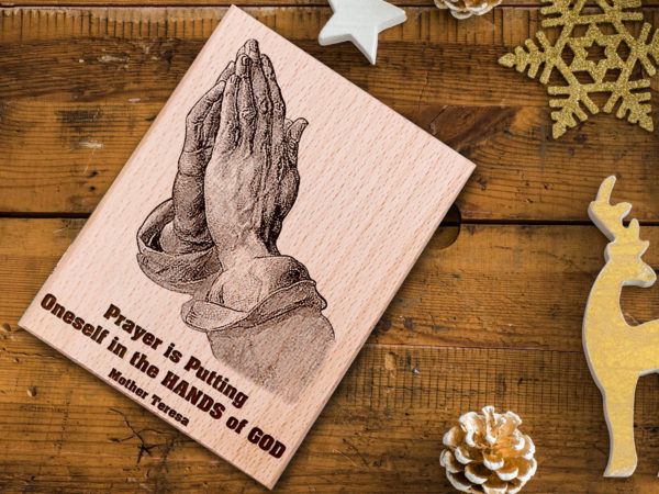 PrayingHandsEngravedPlaque5x4