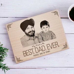 Personalized Engraved Wooden Photo Plaque Gift for...