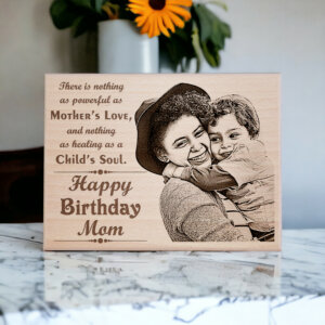 Personalized Engraved Photo For Mother Birthday Gi...