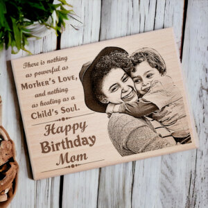 Personalized Engraved Photo For Mother Birthday Gift