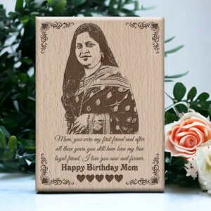 Personalized Wooden Photo Frame Birthday Surprise ...