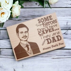 Customized Engraved Dad’s Day Photo Frame