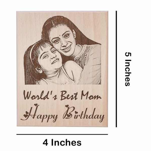 wooden frame for mother birthday