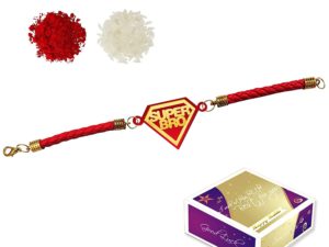 Super Bro Bracelet Incredible Rakhi for Amazing Bh...