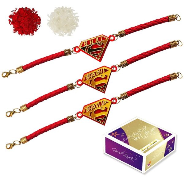 Rakhi for Bhaiya & Bhabhi and Bhatija