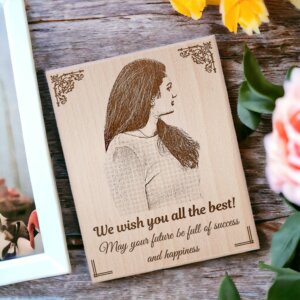 Gift For Farewell – Personalized Engraved Wo...