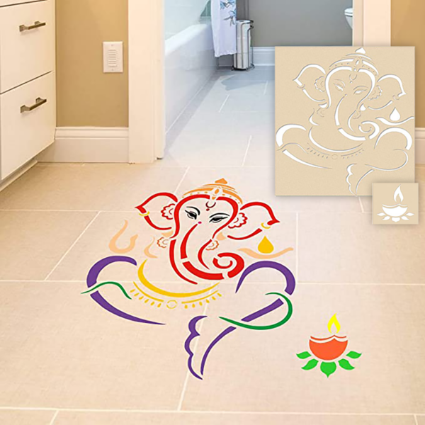 Ganesh Rangoli