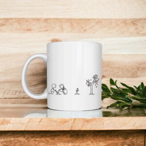 Premium Printed Coffee Tea Ceramic Single Mug For ...