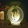 LED Ring Photo Frame