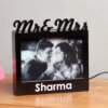 Mr. & Mrs. Personalized Wood Frame