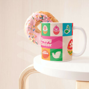 Happy Easter Ceramic Coffee Mug Gifts For Families...