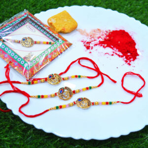 Premium Om Metal Rakhi for Special Raksha Bandhan ...