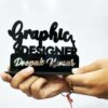 graphic designer name plate