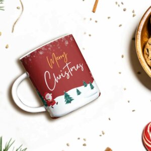 Merry Christmas Premium Ceramic Coffee Mug for Festive Vibes