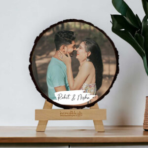 Custom Wooden Picture Colored Frame For Couple