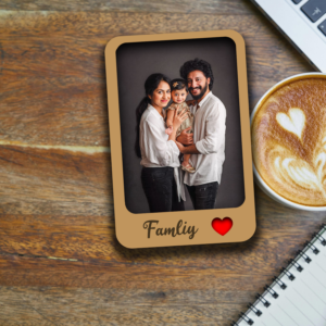 Personalized Family Photo Fridge Magnets Set Of 2