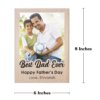 personalized picture frame for father