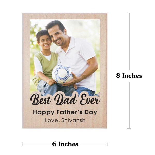 personalized picture frame for father