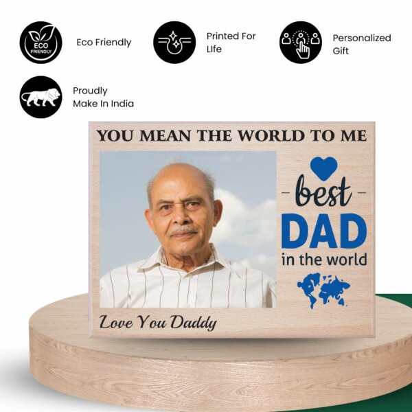 daddy photo frame