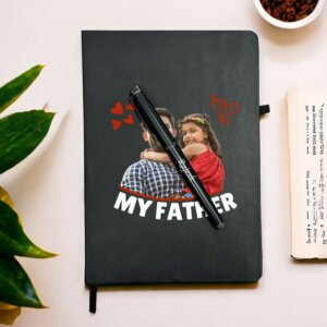 Elegant Custom Printed Diary for Father