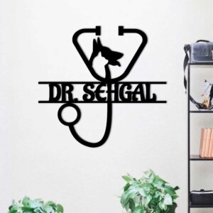 Custom Wall Sign for Vet Clinic – Personalized N...