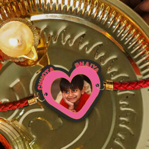 Personalized Photo Rakhi for Younger Brother