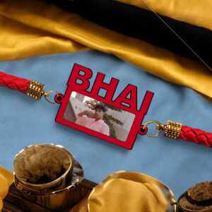 Personalized Incredible Photo Rakhi for Bhai