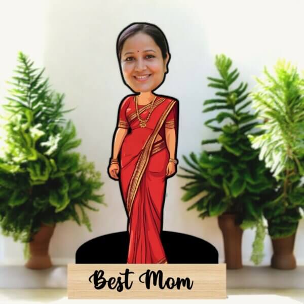 caricature for mom