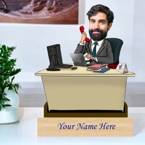 Personalized Caricature For Business Man with Cust...