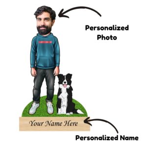 Personalized Dog Caricature For Pet Lover Good Gif...