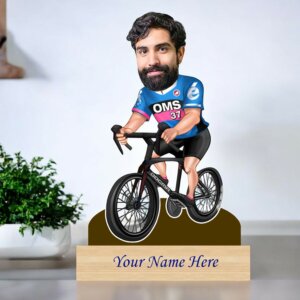 Personalized Caricature for Cycle Lover with Custo...