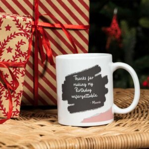 Personalized Premium Coffee Mug For Birthday Retur...