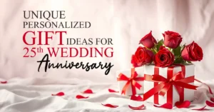 Read more about the article Unique Personalized Gift Ideas for 25th Wedding Anniversary