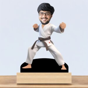 Personalized Judo Warrior Caricature For Him