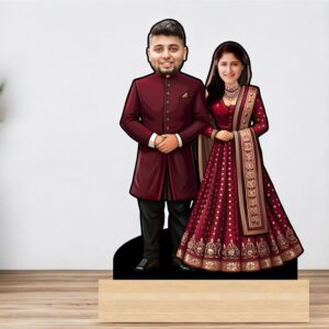 Personalized Wedding Caricature for Couple